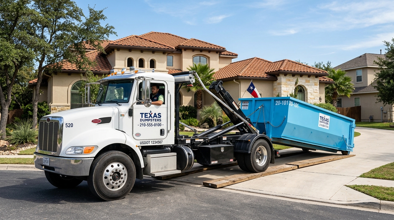 Express Eco Dumpster Rental driver dispatch in Charlotte, NC